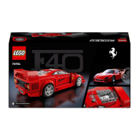 LEGO Speed Champions 76934 Supersamochód Ferrari F40 V29 - 1266186 - zdjęcie 8